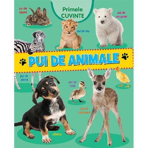 Primele cuvinte. Pui de animale