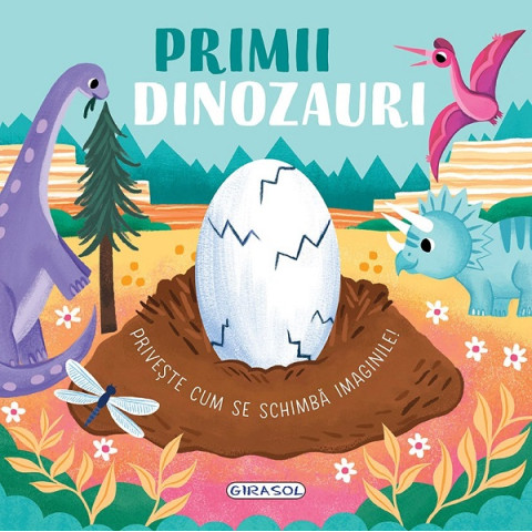Primii dinozauri. Privește cum se schimbă imaginile!