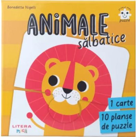 Primul meu puzzle. Animale sălbatice
