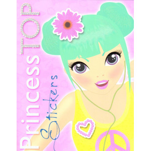 Princess Top Stickers (roz)