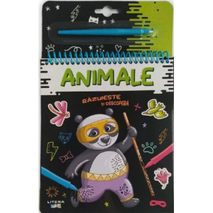 Răzuiește și descoperă. Animale