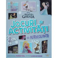 Regatul de gheață Jocuri și activități cu autocolante