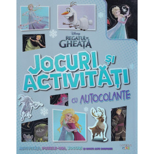 Regatul de gheață Jocuri și activități cu autocolante