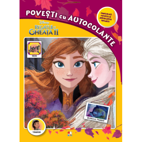 Disney. Regatul de gheață II. Povești cu autocolante