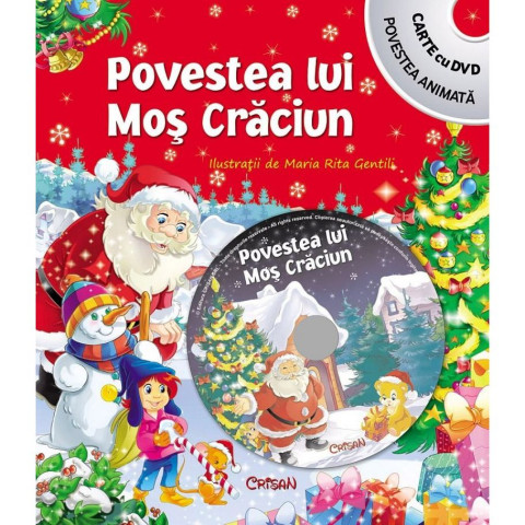 Povestea lui Moş Crăciun (cu DVD)