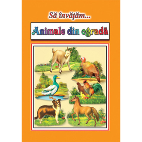 Să învățăm...Animale din ogradă - Planșe