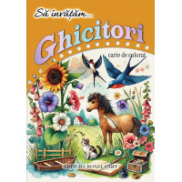 Să învățăm ghicitori. Carte de colorat Să învățăm ghicitori. Carte de colorat