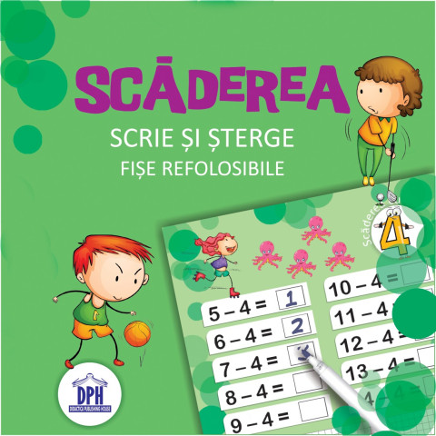 Scrie și șterge - Scăderea