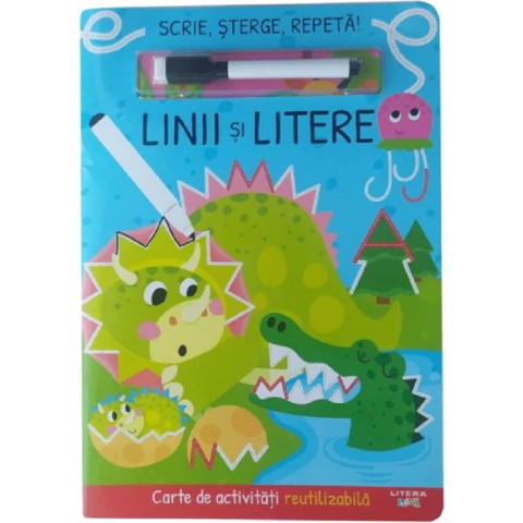 Scrie, șterge, repetă! Linii și litere
