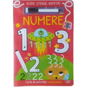 Scrie, șterge, repetă! Numere