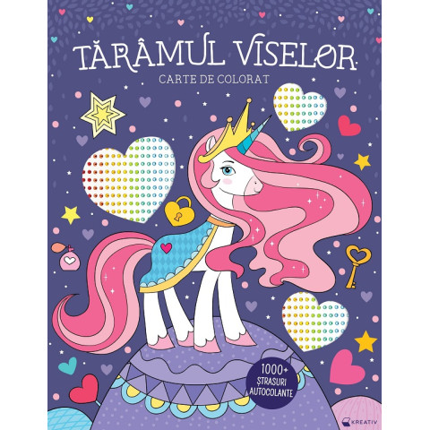 Tărâmul viselor. Carte de colorat