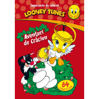 Looney Tunes. Aventuri de Crăciun. Carte de colorat + activități