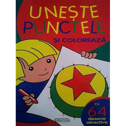 Unește punctele și colorează