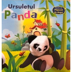 Ursulețul Panda. Carte cu păpușă de deget