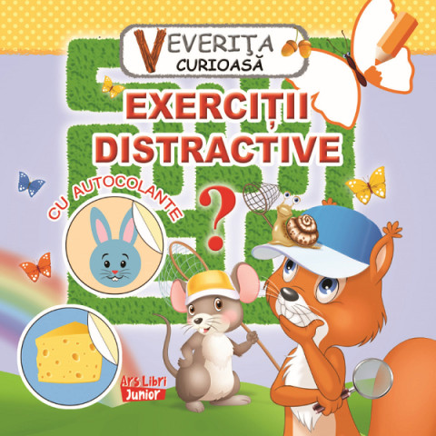 Veverița curioasă. Exerciții distractive