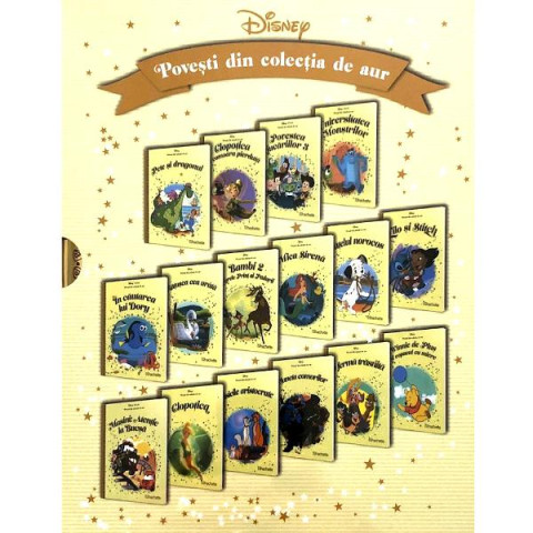 Pachet Disney. Povești din colecția de aur (vol 56 - 71)
