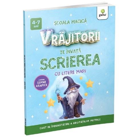 Vrăjitorii te învață scrierea cu litere mari