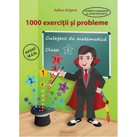 1000 de exerciții și probleme, Clasa I - Culegere de matematică