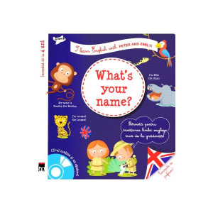 I learn English with Peter and Emily! What's your name?