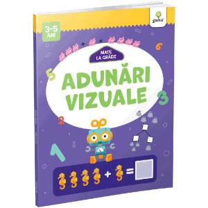 Adunări vizuale. Mate la grădi 3-5 ani