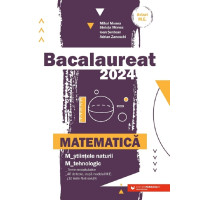 Bacalaureat 2024. Matematică M2: Științele naturii, Tehnologic