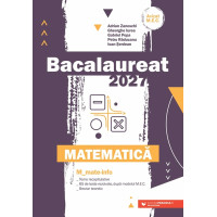 Bacalaureat 2027. Matematică M: Mate-info Bacalaureat 2027. Matematică M: Mate-info