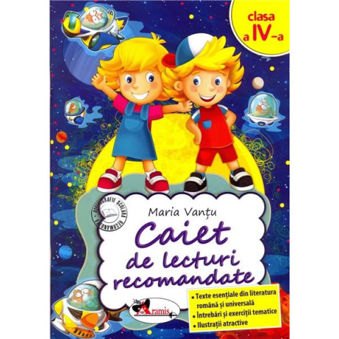 Caiet de lecturi recomandate - clasa a IV-a