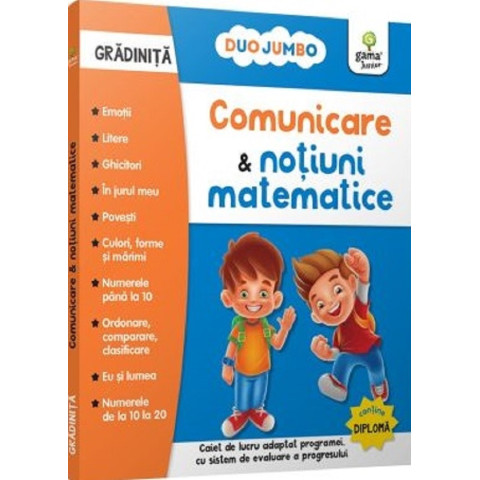 Comunicare și noțiuni matematice. Grădinița