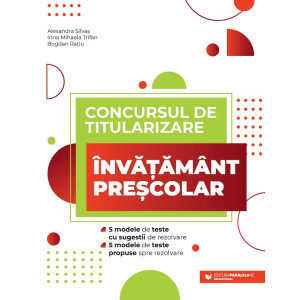 Concursul de titularizare – Învăţământ preșcolar