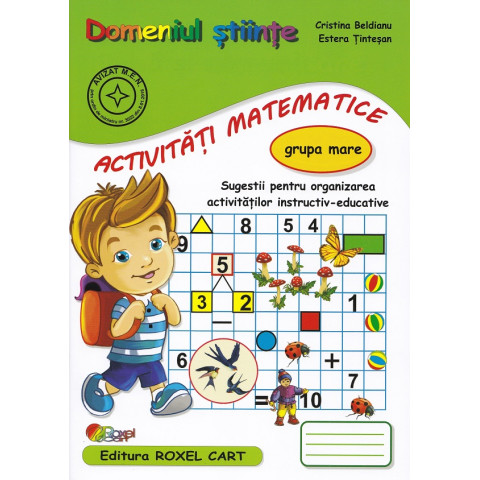 Domeniul științe. Activități matematice - Grupa mare