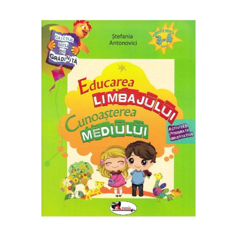 Educarea limbajului + Cunoașterea mediului 3-4 ani