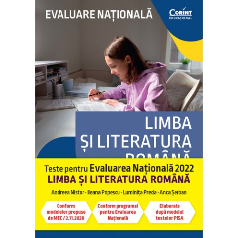 Evaluare națională 2022. Limba și literatura română. De la antrenament la performanță