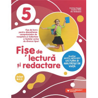 Fișe de lectură și redactare - Clasa 5