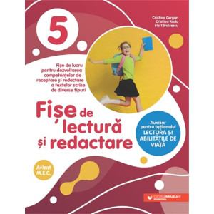 Fișe de lectură și redactare - Clasa 5
