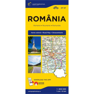 România harta rutieră