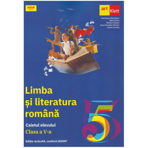 Limba și literatura română. Caietul elevului. Clasa a V-a