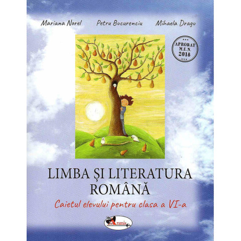 Limba și literatura română caietul elevului pentru clasa a VI-a