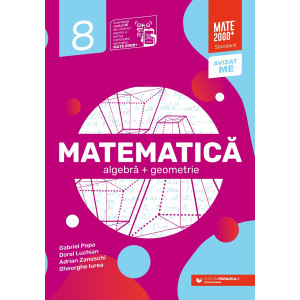 Matematică. Algebră. Geometrie. Standard. Clasa a VIII-a