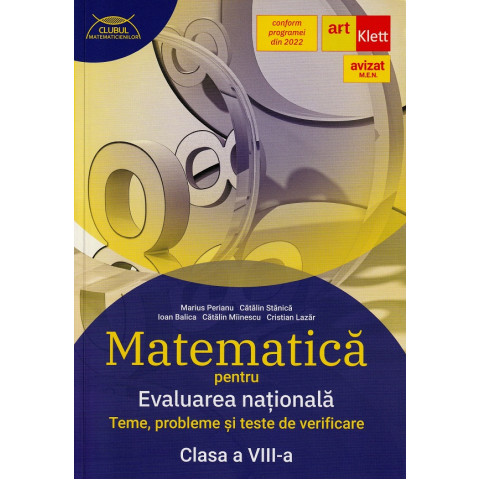 Matematica pentru evaluarea națională 2022 - Clasa a VIII-a