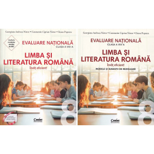 Pachet: Evaluare Națională 2026. Limba și literatura română + Modele și sugestii de rezolvare - Clasa 8
