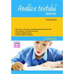 Analiza textului. Clasa 5-8. Aplicații