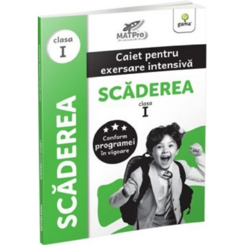 Scăderea. Caiet pentru exersare intensivă - Clasa 1