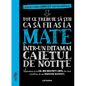 Tot ce trebuie să știi ca să fii as la mate într-un ditamai caietul de notițe