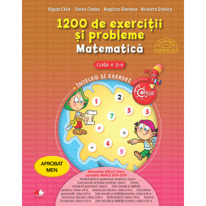 1200 de exerciții și probleme. Matematică. Clasa a II-a