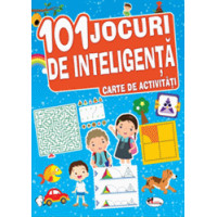 101 jocuri de inteligenta. Carte de activitati