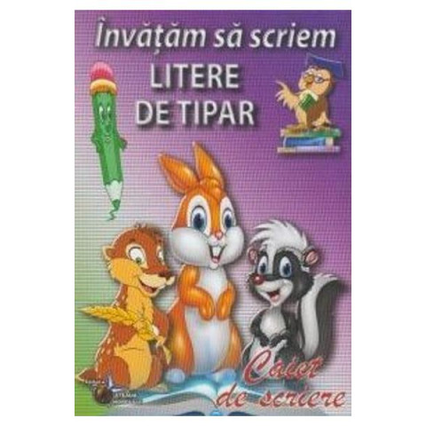 Invatam sa scriem litere de tipar