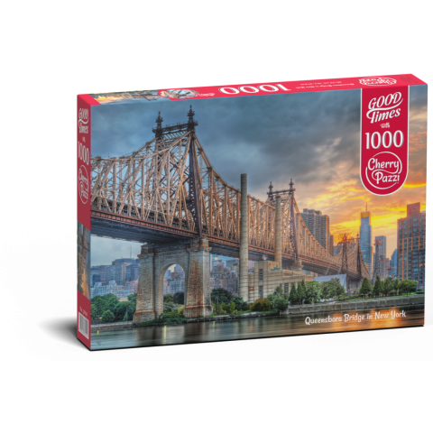 Puzzle Timaro - Queensboro Bridge in New York, 1000 piese