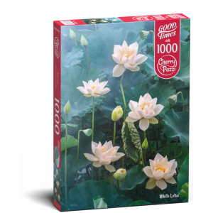 Puzzle Timaro - White Lotus, 1000 piese