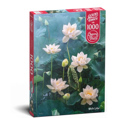Puzzle Timaro - White Lotus, 1000 piese