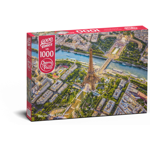 Puzzle Timaro - View Over Paris Eiffel Tower, 1000 piese